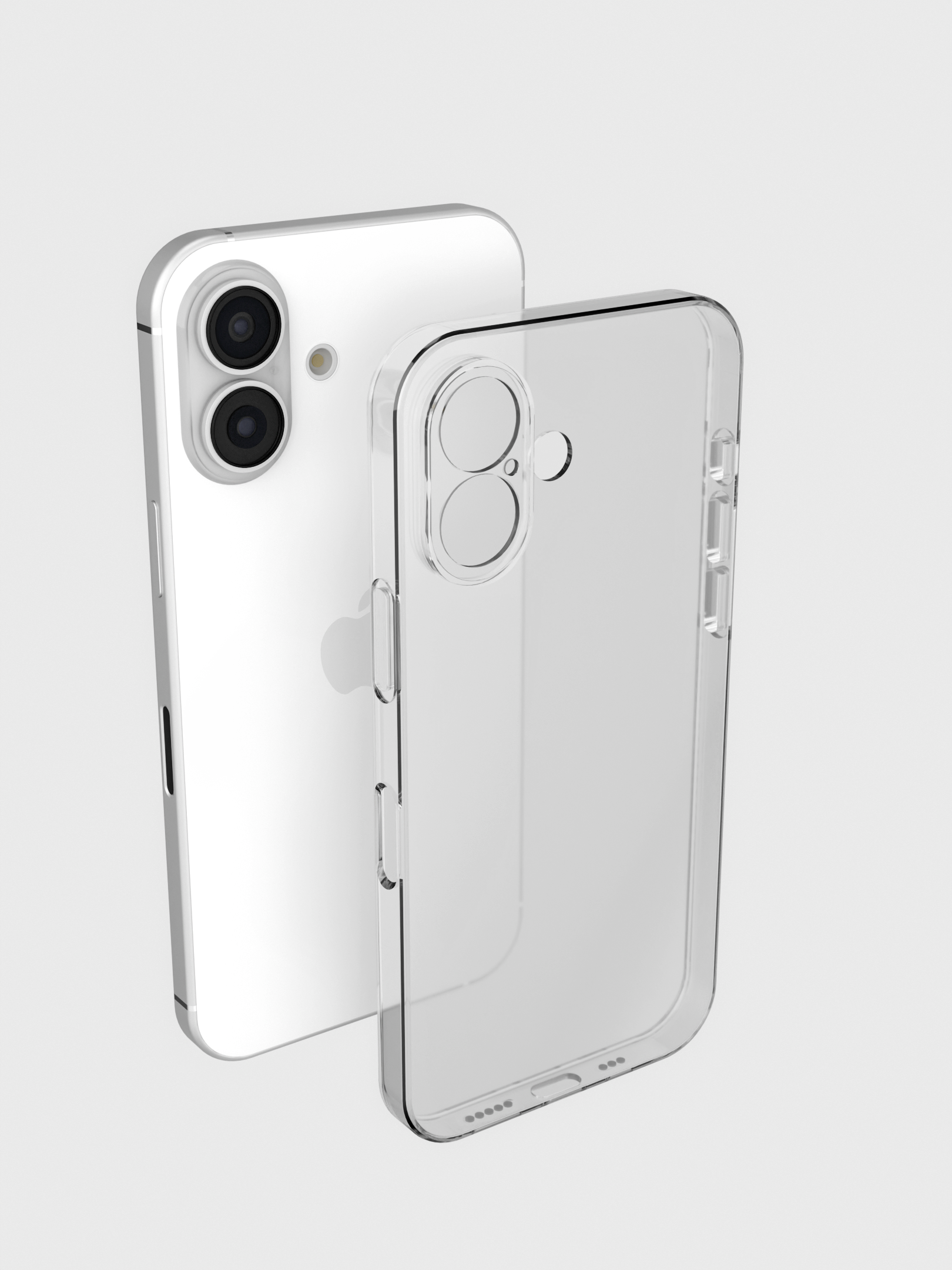 iphone 17air в чехле - близкий ракурс