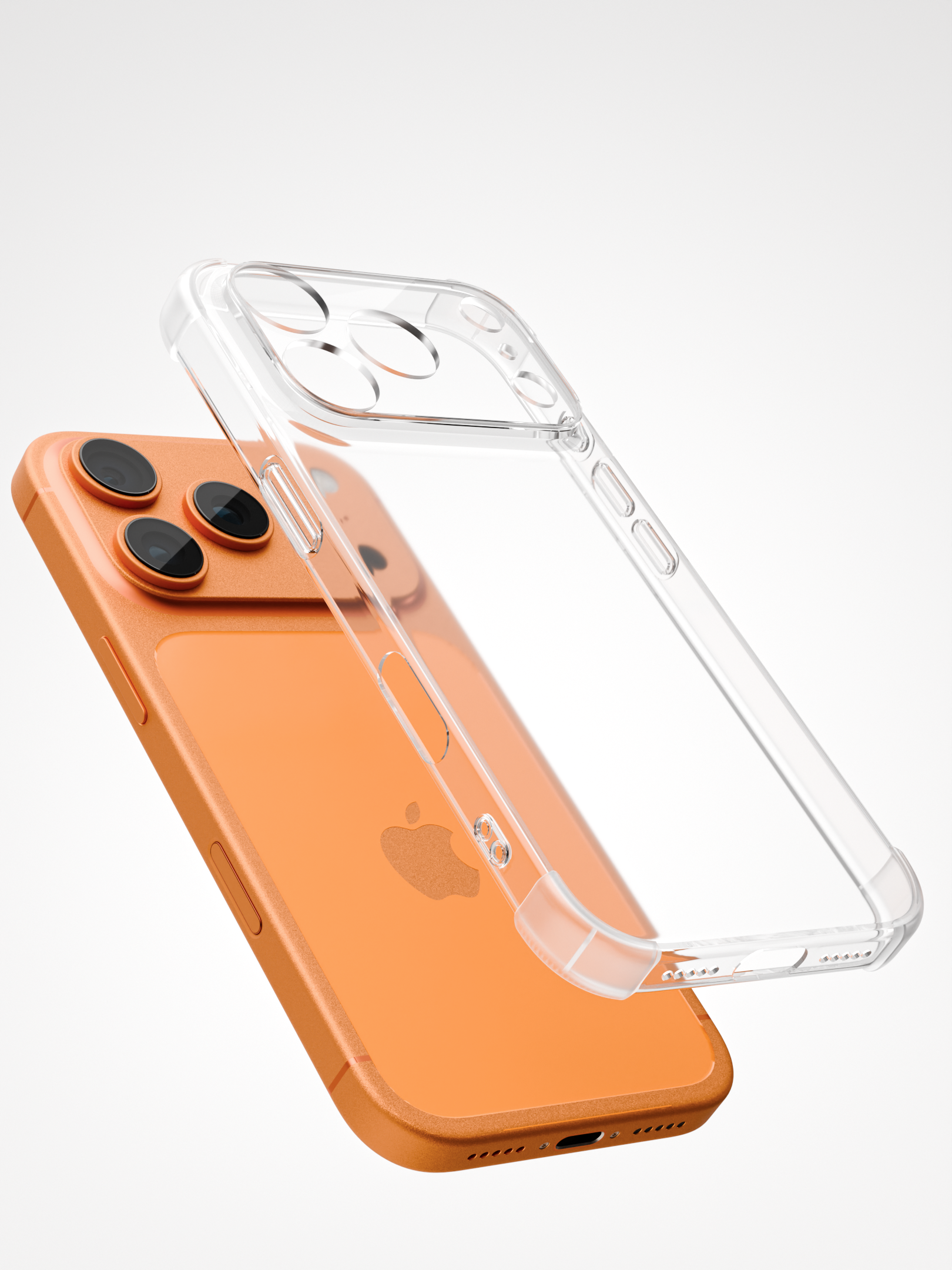 iphone 17pro (max) и чехол с бамперами